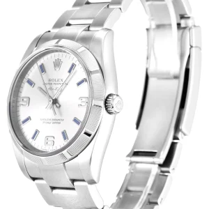Alternative view of Rolex Air-King 34mm Silver Dial 114210-2