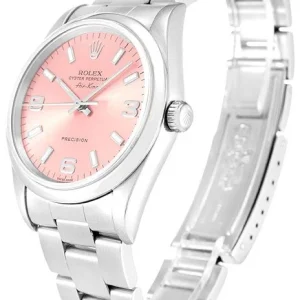 Alternative view of Rolex Air-King 34mm Pink Dial 14000-2