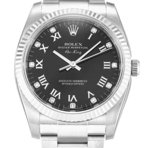 Rolex Air-King 34mm Black Dial 114234