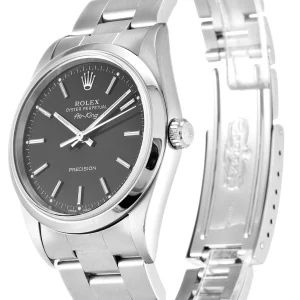 Alternative view of Rolex Air-King 34mm Black Dial 14000