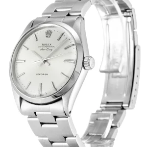 Alternative view of Rolex Air-King 34mm Silver Dial 5500